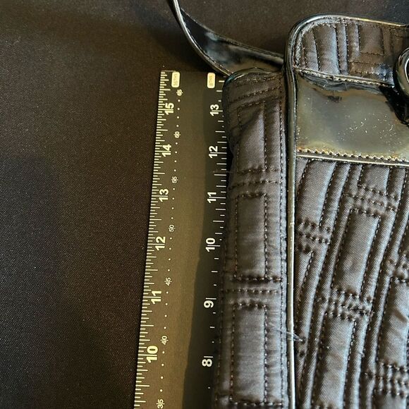 Vera Bradley Black Quilted Tote Bag - Picture 5 of 10